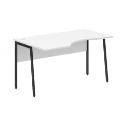 Стол эргономичный левый IMAGO Plus СА-2P(Л) Белый Антрацит