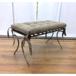 Банкетка Джульета кованая (подушка набивная)