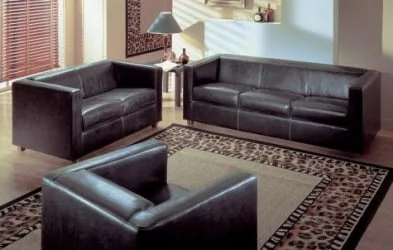 Диван трехместный Амбра 3Э Темно-коричневый