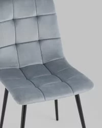 Стул Одди велюр Серый