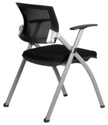 Кресло Seat RCH 462E Черный/Металл Серый