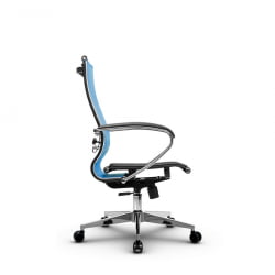 Кресло офисное МЕТТА B 2m 9/K131, Основание 17834 Комплект 3 Васильковое Черное