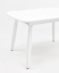 Стол раскладной Чикаго 120-160 Белый