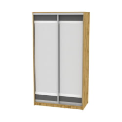 Шкаф-купе B-220х120х60-1(ДВ-Графит-D10D10)