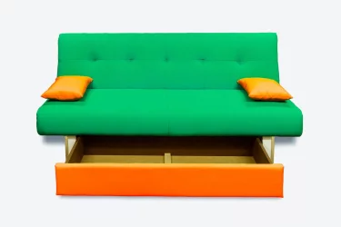 Диван MANGO 4 (2 категория) Зеленый Оранжевый
