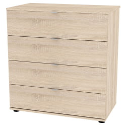 Комод Алиса(K1)856х801х459сторцевойручкой(ДСС)