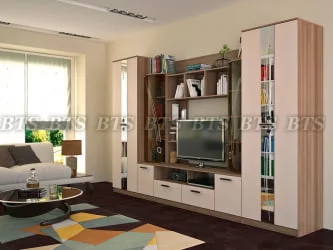 Гостиная Венеция Ясень шимо/дуб атланта