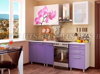 Кухонный гарнитур 1,6 м Орхидея