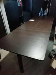 Стол-тумба Колибри-12.2 дуб венге,дуб кобург