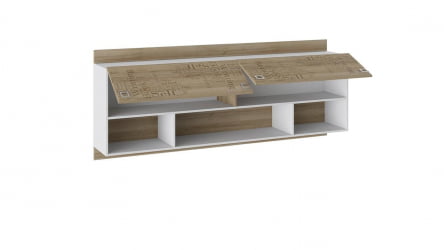 Детский шкаф для игрушек Оксфорд ТД-139.12.21 Ривьера Белый с рисунком