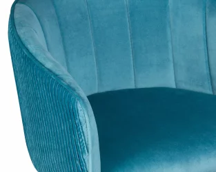 Стул барный DOBRIN DARCY Морской волны велюр 1922-7