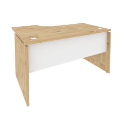 Стол эргономичный правый ONIX O.SA-2R Тиквуд Светлый/Белый