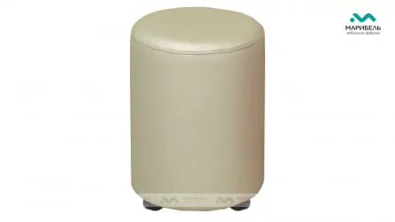 Пуфик «Александро» Кожа красная