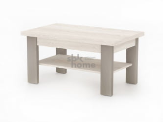 Стол журнальный, Норд (900*550*450) Дуб гладстоун белый/серый камень, 60704 