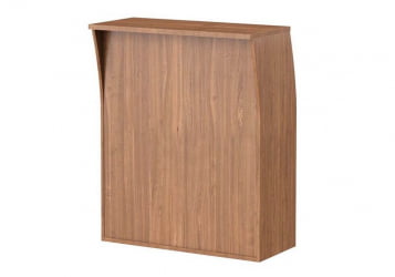 Стойка ресепшн прямая IMAGO РС-1 Орех французский