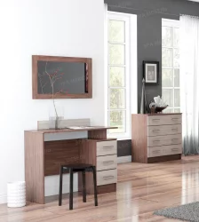 Туалетный столик Ясень шимо темный/Ясень шимо светлый