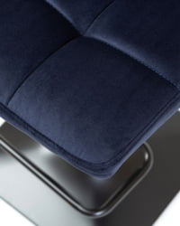 Стул барный DOBRIN DOMINIC (темно-синий велюр (MJ9-118)) 2 шт