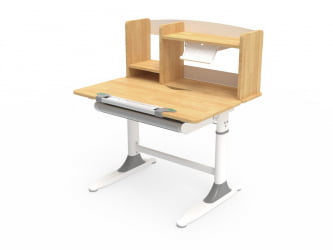 Стол письменный детский с регулировкой высоты и полками EUREKA ECD-XYL-80