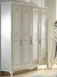 Шкаф четырехстворчатый Луиза ЛД 665.112.000 Алебастр