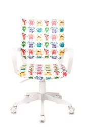 Кресло детское Бюрократ BUROKIDS 1 W-MONSTER