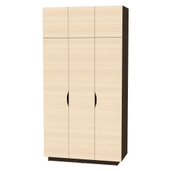 Шкаф распашный Аврора(H23)2322х1201х540(Венге-ДМ)