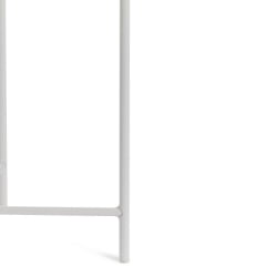 Столик журнальный TAVETT / 1 шт. в упаковке металл, 37,6*37,6*52 см, белый