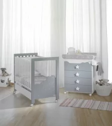 Постельное белье Micuna Dolce Luce 3 предмета 120x60 TX-821 Grey