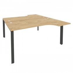 Рабочая станция на П-образном м/к ONIX O.MP-D.SA-1 Тиквуд Светлый/Антрацит