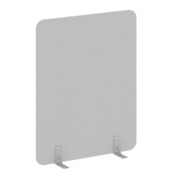 Перегородки на металлических опорах на фетровых подпятниках R-line DP.F-120-150 Серый