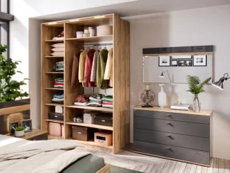 Зеркало настенное 1200 Фиджи ЛД 659.090.000 Дуб Золотой Антрацит