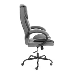 Кресло руководителя OREON metalBL велюр, серый, 29