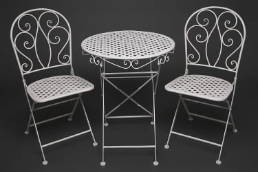 Маленький обеденный стол Secret De Maison Patio butter white