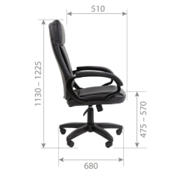 Кресло руководителя Chairman 794 LT экокожа Бежевый