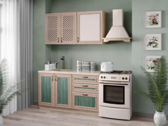 Кухонный гарнитур 2000 Кантри №05 Сономе эйч светлая