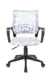 Кресло детское Бюрократ BUROKIDS 1 SHEEPS