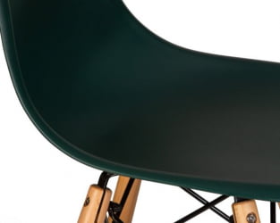 Стул барный DOBRIN DSW BAR (ножки светлый бук, цвет темно-зеленый (G-13)) 2 шт