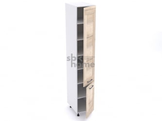 Пенал 960 ПГ-40, Дублин (400*570*2406) Дуб галифакс белый, 21665 