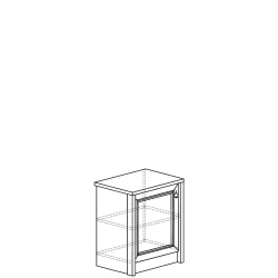 Тумба для обуви Флоренция 646 Дуб Гарвард