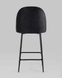 Стул полубарный Марсель ПЛ велюр Черный