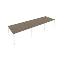 Переговорный стол (3 столешницы) Metal System Б.ПРГ-3.3 Вяз/Белый