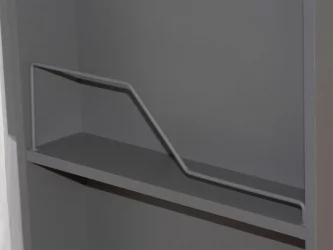 Стол письменный (лев/прав) Аляска 501.15