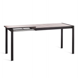Стол GALEON ЛДСП/HPL/металл, 110 x 70+45 x 75 см, Дуб Вотан/черный