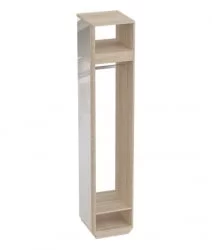 Вешалка с обувницей с зеркалом Элана