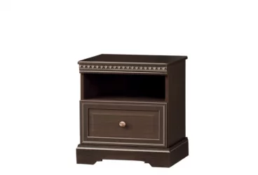 Тумба прикроватная Парма 803 Дуб нортон темный Патина