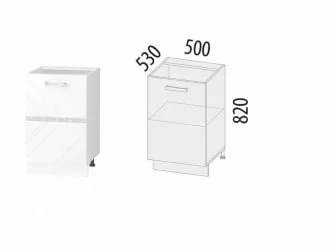 Напольный шкаф (лев/прав) Бьянка 102.61