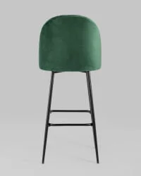 Стул барный Марсель Б велюр Зеленый
