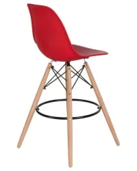 Стул барный DOBRIN DSW BAR Красный R-02