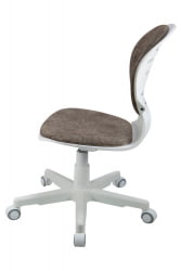 Кресло 1139 FW PL White велюр Bliss 07 шоколад