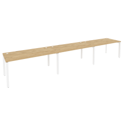 Рабочая станция на П-образном м/к ONIX O.MP-RS-3.4.8 Тиквуд Светлый/Белый