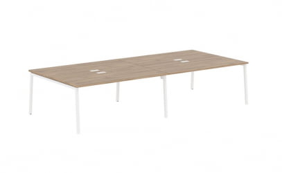 Бенч-система ЕДИС ЕЛВСТ 3516 Дуб Денвер светлый Белый / EDIS ELWST